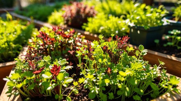 Top variétés de micropousses à cultiver dans votre jardin