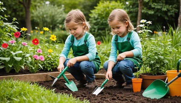 Les outils de jardinage pour enfants : notre sélection